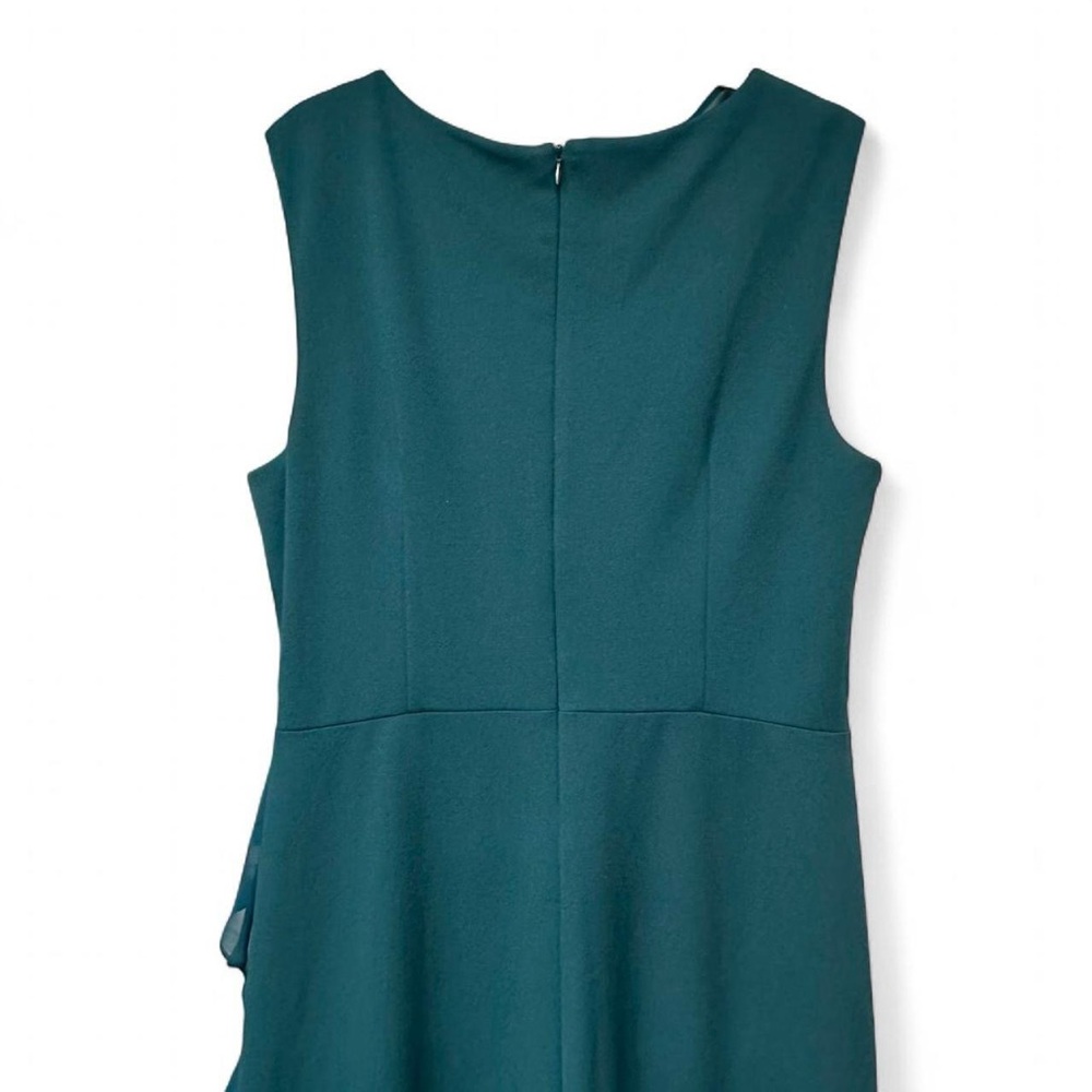 Connected Apparel Teal Ruffle Jumpsuit - Picture 7 of 10